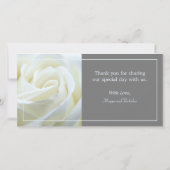 ホワイトローズ結婚ズ サンキューカード (裏面)