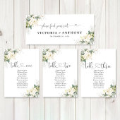 ホワイトローズ結婚フローラのヘッドテーブル記号