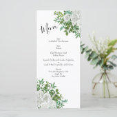 ホワイトローズ結婚フローラクラシック メニュー (スタンド正面)