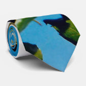 ホワイトローズ美しい ネクタイ (ロール)