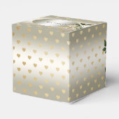 ホワイトローズ金ゴールドハートお気に入り フェイバーボックス (裏面サイド)