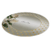 ホワイトローズ金ゴールドハートカッティングボード カッティングボード (角)