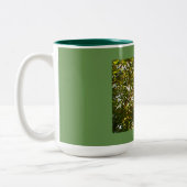 ホワイトローズ開花 ツートーンマグカップ (左)