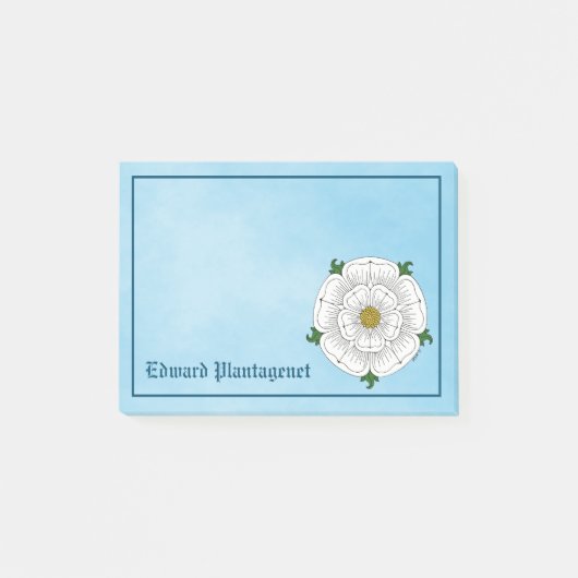 ホワイトローズ・オブ・ヨーク ポストイット (正面)