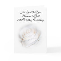 ホワイトローズ オーダーメイド 75周年 結婚記念日