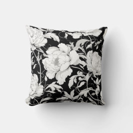 ホワイトローズ クッション