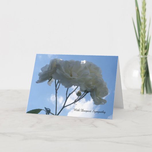 ホワイトローズ・コンパシー・カード カード (正面)