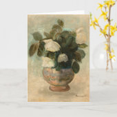 ホワイトローズ | タデウスマコフスキー カード (黄色い花)