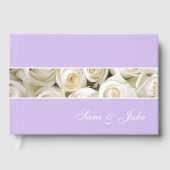 ホワイトローズ ノンフォイル ゲストブック (正面)