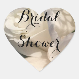 ホワイトローズ ハートシール