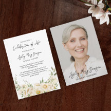 ホワイトローズ ライフのお祝い 写真 葬儀