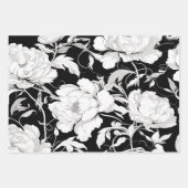 ホワイトローズ ラッピングペーパーシート (正面)