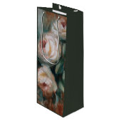 ホワイトローズ ワインギフトバッグ (正面アングル)