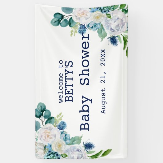 ホワイトローズ 横断幕 (縦)