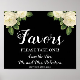 ホワイトローズ | 結婚式のプチギフト ブライズシャワー サイン