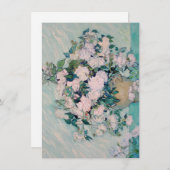 ホワイトローズ–1890 – ビンセント・ヴァン・ゴッホ (正面/裏面)