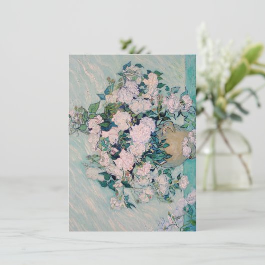 ホワイトローズ–1890 – ビンセント・ヴァン・ゴッホ (スタンド正面)