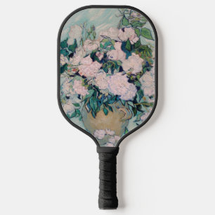 ホワイトローズ–1890 – ビンセント・ヴァン・ゴッホ ピックルボールラケット