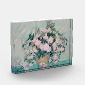 ホワイトローズ–1890 – ビンセント・ヴァン・ゴッホ フォトブロック (左)