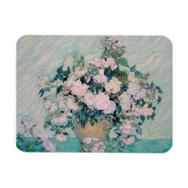 ホワイトローズ–1890 – ビンセント・ヴァン・ゴッホ マグネット