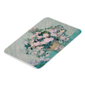 ホワイトローズ–1890 – ビンセント・ヴァン・ゴッホ マグネット (左側)