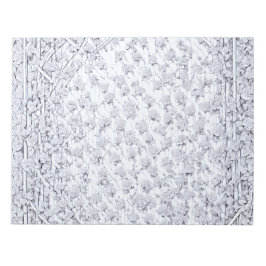 ホワイトローズB ノートパッド