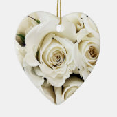 ホワイトローゼスオーナメント セラミックオーナメント (右)