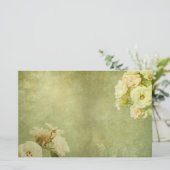 ホワイトローゼスヴィンテージ 便箋 (スタンド正面)