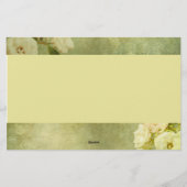 ホワイトローゼスヴィンテージ 便箋 (裏面)