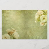 ホワイトローゼスヴィンテージ 便箋 (正面)