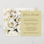 ホワイトローゼス招待状 招待状 (正面/裏面)