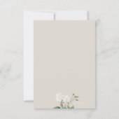 ホワイトローゼズ肉親会サンキューカード 招待状 (裏面)