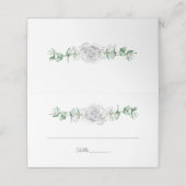 ホワイトローゼユーカリプトゥスベビーズブレス座席表 プレイスカード (外部開封)