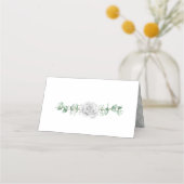 ホワイトローゼユーカリプトゥスベビーズブレス座席表 プレイスカード (裏面)