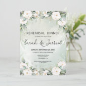 ホワイトローゼユーカリプトゥス葉リハーサル 招待状 (スタンド正面)