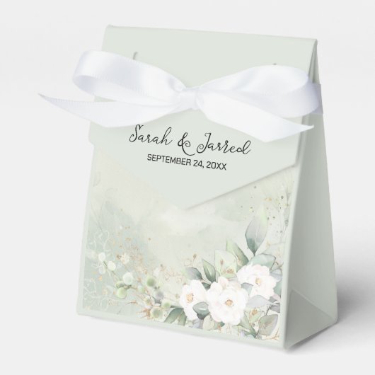 ホワイトローゼユーカリ葉ス結婚ズ フェイバーボックス (正面サイド)