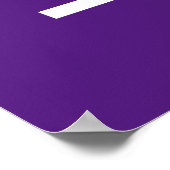 ホワイトロータスフラワーアンドブッダ引用文 ポスター (角)