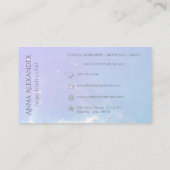 ホワイトロータスマンダラモダンヨガインストラクター 名刺 (裏面)