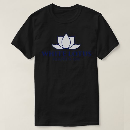 ホワイトロータスリゾートスパ Tシャツ (デザイン正面)