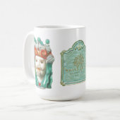 ホワイトロータスリゾート&スパ – シチリア – ファロ&妻マグカップ コーヒーマグカップ (正面左)