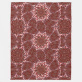 ホワイトロータス20 フリースブランケット (正面)