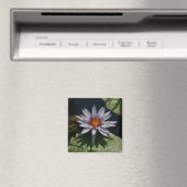 ホワイトロータス《植物》スイレン磁石 マグネット (インサイチュ (食洗機))