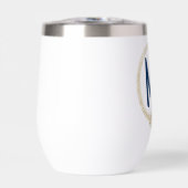 ホワイトロープフレーム内のモノグラム (正面)