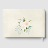 ホワイトロー素朴ズ&ユーカリプトゥスエレガントウェディング ゲストブック (裏面)