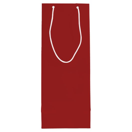 ホワイトロ無地のゴを使用した赤い販促抱き枕 ワインギフトバッグ (裏面)