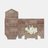 ホワイトロ素朴ーズガールズベビーシャワーお願いボックス フェイバーボックス (折り畳みなし)