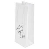 ホワイトワおもしろいインプン ワインギフトバッグ (裏面アングル)