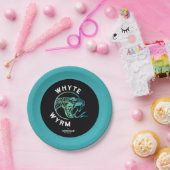 ホワイトワイルムロゴ ペーパープレート (パーティー)