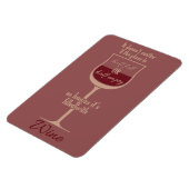 ホワイトワインガラス磁石 マグネット (左側)