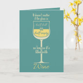 ホワイトワイングラカスタムスのグリーティングカード カード (黄色い花)